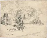 Rembrandt Harmensz van Rijn, Die badenden Männer
