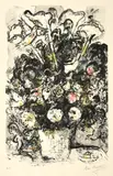 Le Bouquet blanc by Marc Chagall, 1969., Farbige Lithographie., offered Jun 2017
