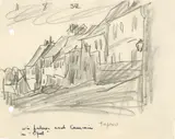 Lyonel Feininger, Häuser in Treptow