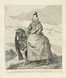Francisco De Goya, Margarita de Austria, 1778., Radierung.