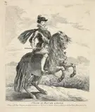 Francisco De Goya, Felipe III. Rey de EspaÃ±a, 1778., Radierung.