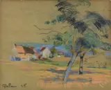 Armand Guillaumin, Village au bord de la mer