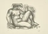Aristide Maillol, Junon, Um 1925., Lithographie.