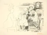 Portrait de famille by Pablo Picasso, 21.6.1962., Lithographie., offered Jun 2017