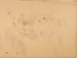 Procès Arton, Déposition Soudais by Henri de Toulouse-Lautrec, 1896., Lithographie., offered Jun 2017
