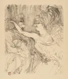 Guy et Mealy, dans "Paris qui marche" by Henri de Toulouse-Lautrec, 1898., Lithographie., offered Jun 2017