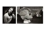 Herbert List, Beautiful Slavic woman' / 'Nose surgery' (2 prints), from 'Präuscher's Panoptikum', Vienna 1944
