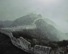 Jimmy Nelson, Great Wall of China, 2005, photograph