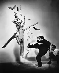 Philippe Halsman, Popcorn Nude', New York 1948, 1948, photograph