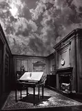 Jerry Uelsmann, Philosopher's Desk, 1976, photograph