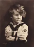 Alexander Binder, Studio portrait of a boy, Berlin c. 1926, 1926, photograph