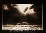Alfred Grohs, The zeppelin ‘LZ 126 / ZR III’ over the ocean, 1924, photograph