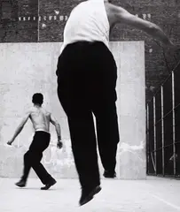 Leon Levinstein, Handball Players, Houston Street, New York City 1955, 1955, photograph