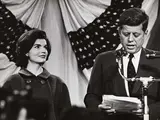Manfred Linus Kreiner, John and Jackie Kennedy on election night, Washington 1960, 1960, photograph