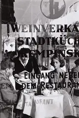 René Burri, Restaurant Kempinski at Kurfürstendamm, Berlin 1959, 1959, photograph