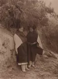 Edward S. Curtis, At the trysting place', from 'The North American Indian