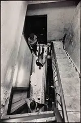 Leonard Freed, Dead on arrival, Harlem, New York City 1972, 1972, photograph