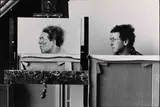 Martine Franck, The painter Avigdor Arikha, Paris 1975
