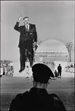 Bruno Barbey, Nasser's poster at the Inauguration of the Aswan Dam, Egypt 1971, 1971, photograph