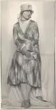 Trude Fleischmann, Actress Hilde Wagener in 'Marie oder Auf sanfte Art', Vienna 1926