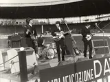Alberto Durazzi, The Beatles at the Vigorelli Velodrome, Milan, Italy 1965, 1965, photograph