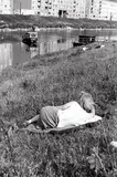 Franz Hubmann, Am Donaukanal', Vienna 1957, 1957, photograph