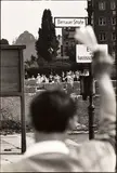 René Burri, Stranded East Berliners in West-Berlin, Germany, August 1961, 1961, photograph