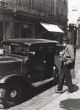 Gisèle Freund, James Joyce, Rue de l'Odéon, Paris 1938