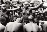 George Rodger, Girls of the Bachimbiri tribe in a courting dance, Uganda-Congo border 1948, 1948, photograph