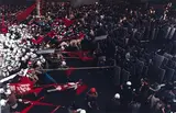 Bruno Barbey, Left-wing riot protesting the building of Narita Airport, Tokyo 1971, 1971, photograph