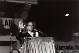 Eve Arnold, Malcolm X, Washington D.C. 1961