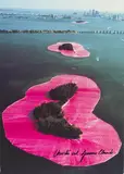 Christo, Surrounded Islands, Biscayne Bay, Greater Miami, Florida (1983), photograph