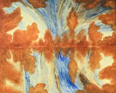 Eric Eriston Winarto, Bois-des-Frères, 2025, huile sur toile