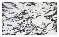 Julia Steiner, Construction (facet), 2010, gouache sur papier