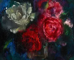 Augusto Giacometti, Rosen, huile sur toile