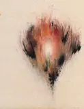 Mâkhi Xenakis, Apaisements, 1994, pastel sur papier