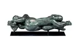 Antoniucci Volti, Couple, sculpture en bronze