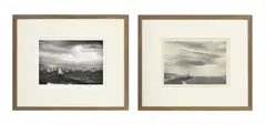 David Hamilton, Voiliers, suite de 2 photographies noir et blanc