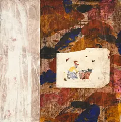 Pierre-Marie Brisson, L'Africaine, 2000-2001, technique mixte sur toile