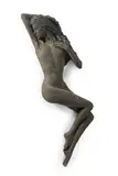 Jonathan Wydler, Femme allongée, sculpture en technique mixte