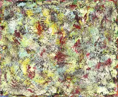 Claude Sabet, Composition, 2022, huile sur toile