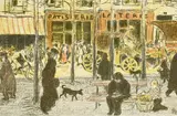 Pierre Bonnard, Quelques aspects de la vie de Paris, 1899, suite complète des 13 lithographies en couleurs dont la couverture sur papier Chine, toutes signées au crayon, tirage limité à 100 exemplaires