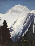 Albert H. Gos, Tschingelhorn, huile sur toile