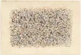Mark Tobey, Sans titre, 1960, tempera sur papier