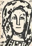 Sans titre by Henryk Musiałowicz, 1958, encre sur papier monté sur carton, offered Sep 2024