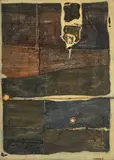 Andrzej Kowalski, Sans titre, 1958, huile sur toile