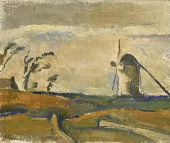 Maurice Barraud, Dunes, 1914, huile sur toile