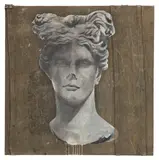 Luca Pignatelli, Testa Femminile, 2006, huile sur bâche