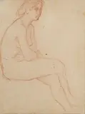 Henri-Edmond Cross, Nu assis