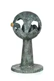 José Luis Fernández, Sphère éternelle, 1988, sculpture en bronze